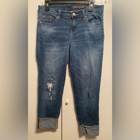 ECU Premium Straight Crop Jeans - Picture 1 of 5